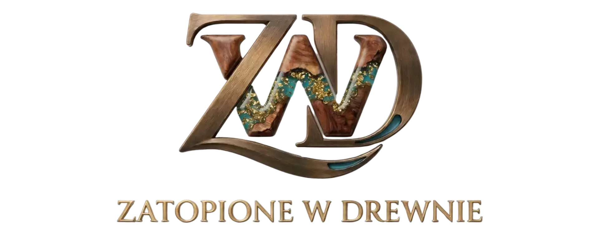 Zatopione w drewnie